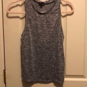 slouchy grey tank